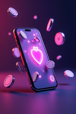 Smartphone com app Twin Casino
